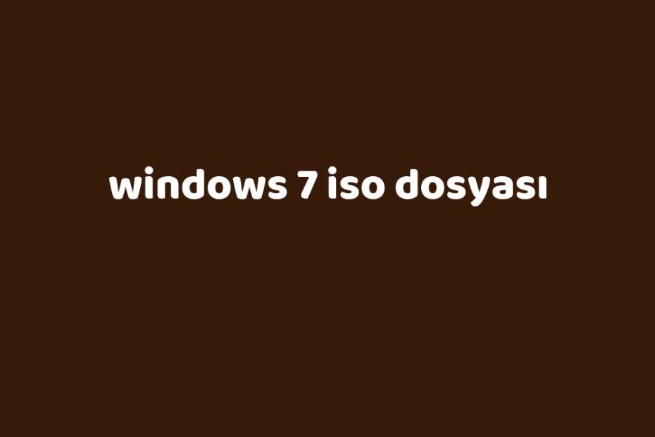windows 7 iso download microsoft