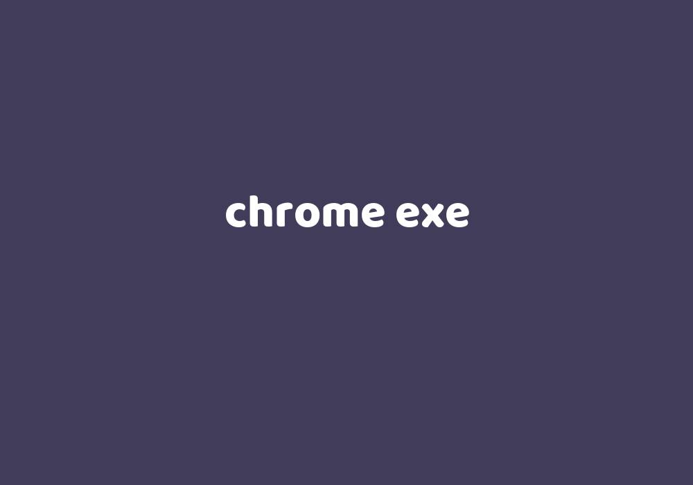Chrome Exe – Gezginler