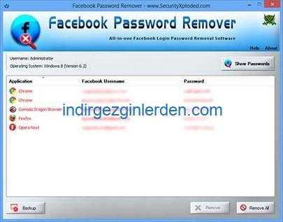 Facebook Password Remover ile ilgili görsel sonucu