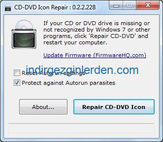 CD-DVD Icon Repair