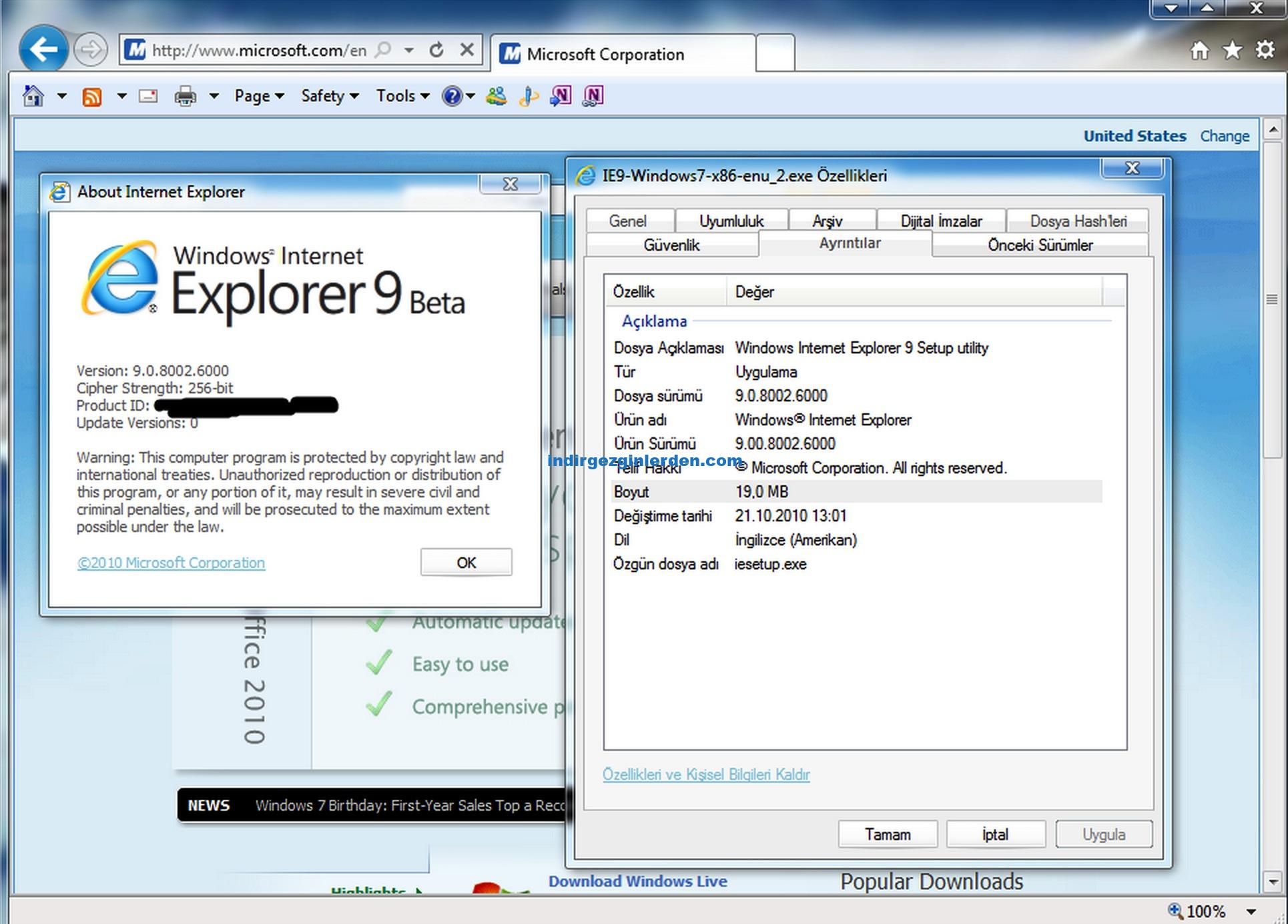 internet explorer 9 portable windows 10
