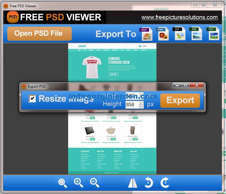 Free PSD Viewer