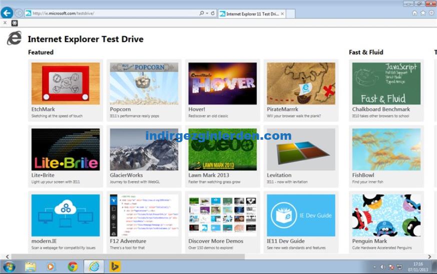 Internet Explorer 11 Türkçe
