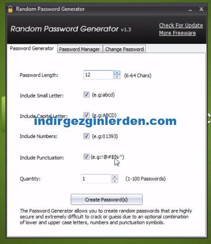 Free Password Generator