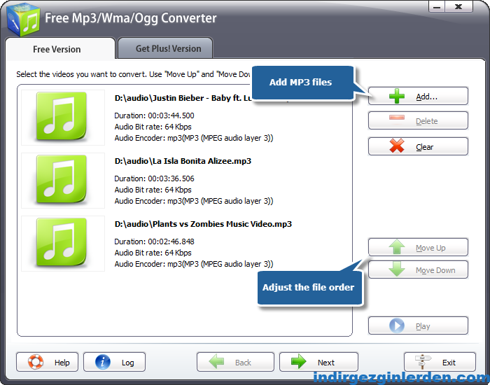 Free MP3 WMA OGG Converter