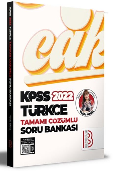 KPSS Benim Hocam Türkçe Soru Bankası 2022 (Çözümlü) PDF İndir