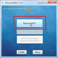 Windows 7'yi RemoveWAT 2.2 ile etkinleştirin