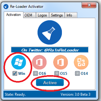 activation windows 10 . Instruction for Re-Loader activator.